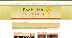 Desktop Screenshot of footjoyreflexology.com